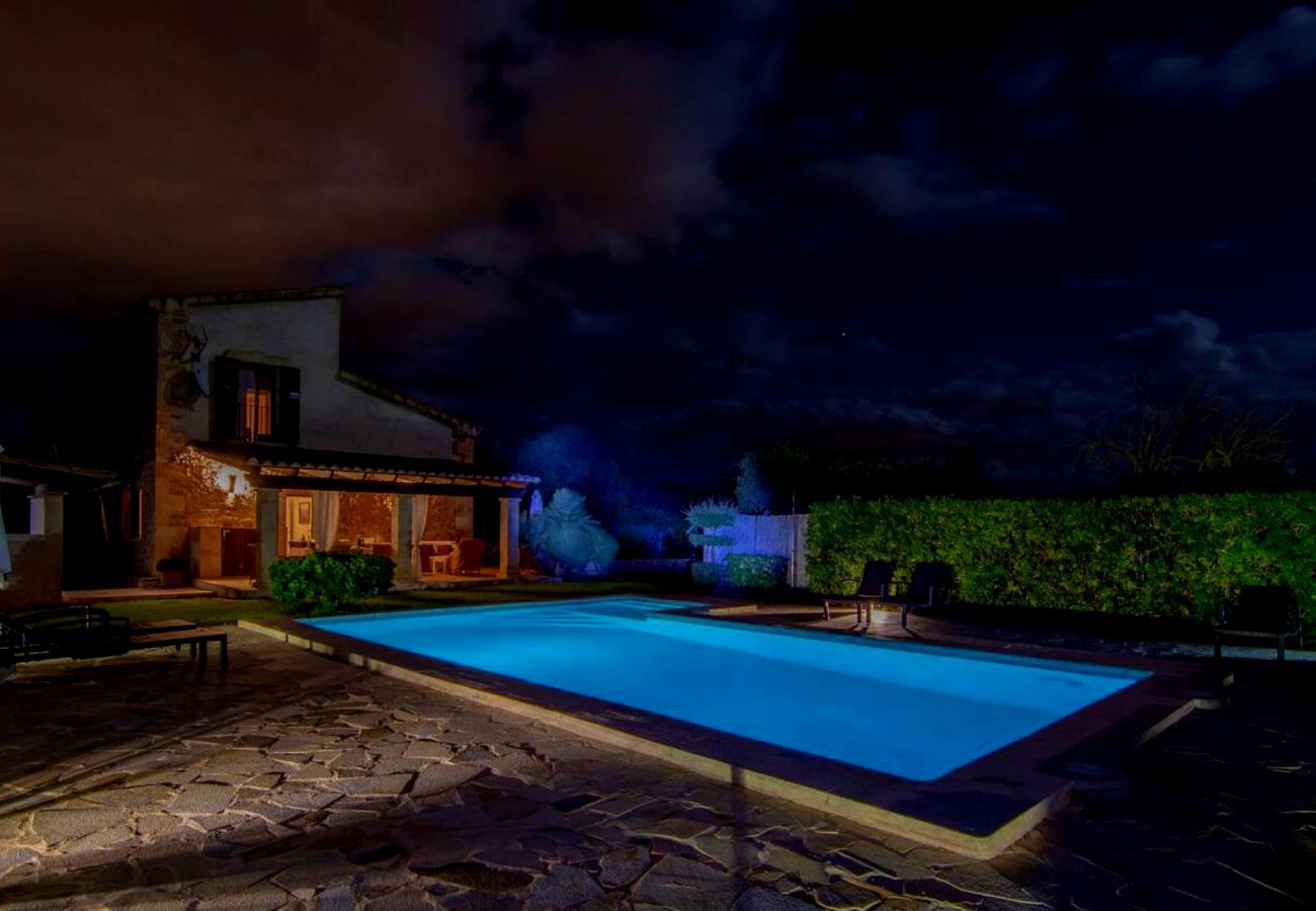 Finca in Santa Margalida - Finca Carritx mit Pool und WIFI in Can Picafort