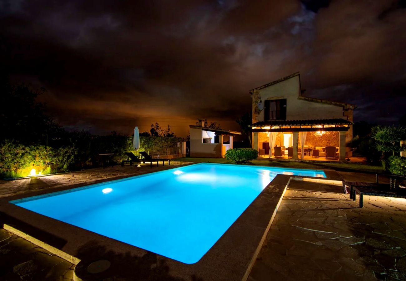 Finca in Santa Margalida - Finca Carritx mit Pool und WIFI in Can Picafort