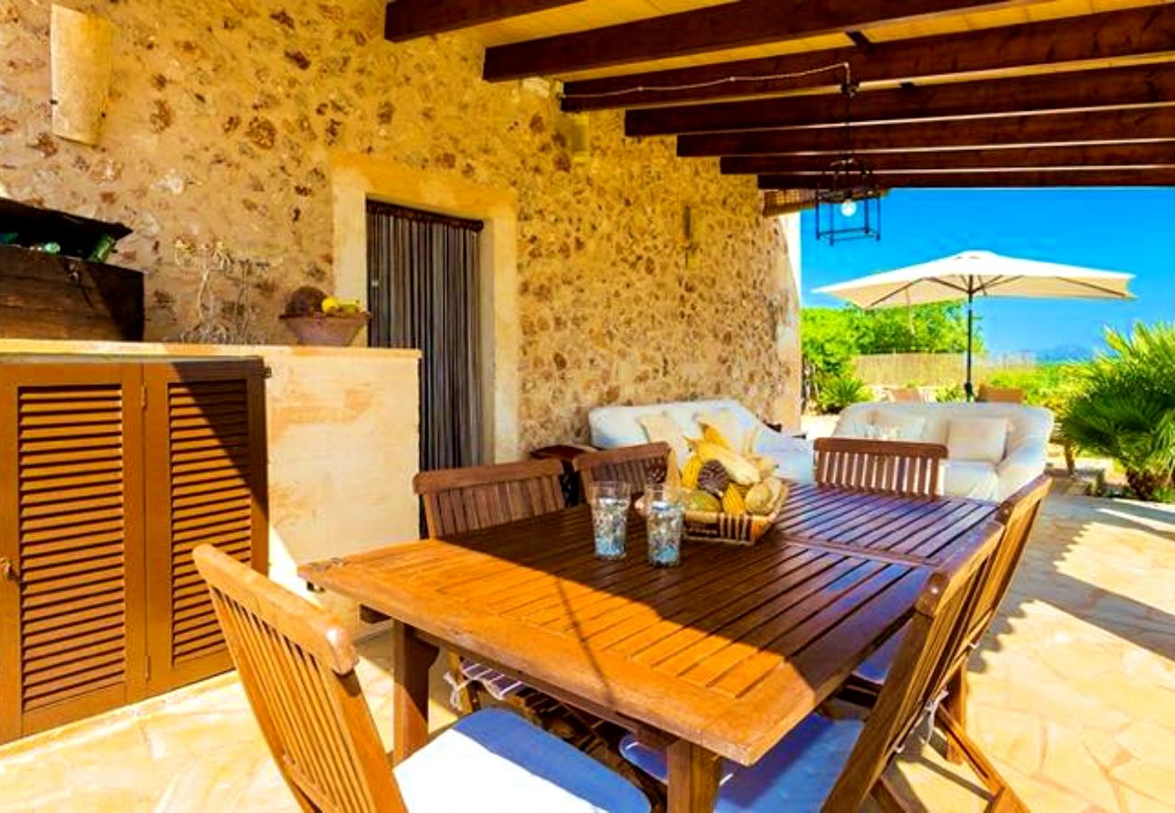 Finca in Santa Margalida - Finca Carritx mit Pool und WIFI in Can Picafort